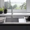Lavello in Acciaio Rea Fin Brush Nickel Anteprima dell’immagine prodotto 4