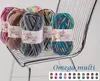 100g Strickgarn Omega multi Häkelgarn Acrylwolle Produktbild-Vorschau 2
