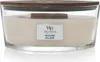White Honey - Ellipse 453g Duftkerze mit Holzdocht von Produktbild-Vorschau 1