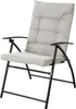 A single padded folding chair on a white background. Produktbild-Vorschau