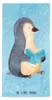Mr. & Mrs. Panda Strandtuch Pinguin Buch - Eisblau - Produktbild-Vorschau 1