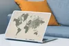 MuchoWow® Laptop Aufkleber Sticker Cover Weltkarte - Tiere Produktbild-Vorschau 4