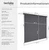 tectake® Senkrechtmarkise Eloise verschiedene Größen inkl. Produktbild-Vorschau 5