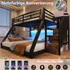 Letto a castello Flieks 90x200 cm / 140x200 cm con LED, Anteprima dell’immagine prodotto 6