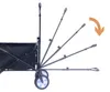 Premium Faltbarer Bollerwagen Transportwagen Handwagen Gartenwagen Produktbild-Vorschau