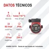 AVANSA 15-6/130 Bomba circuladora de calefacción 230 V – Vista previa de la imagen del producto 3