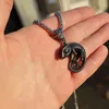 Lederkette Edelstahl 316 CHAMELEON 60 cm Silber Lederkette Produktbild-Vorschau 3