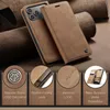 iPhone 17 Pro Hülle - CaseMe 013 Klapphülle - Braun Produktbild-Vorschau 4