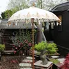Bali Sonnenschirm Balinesischer Garten Schirm Baumwolle Produktbild-Vorschau 3