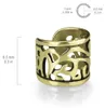 Ear Cuff Ohrklemme „Cut Out“ Silber Produktbild-Vorschau 3