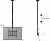 Gembird CM-70ST-01, 100 x 100 mm, 400 x 400 mm, -25 - 5°, Náhľad obrázku produktu 5