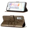 LG Velvet 2 Pro Hülle, Schmetterling Prägung Flip Leder Produktbild-Vorschau 2