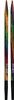 Two knitting needles with a colorful wooden design are shown against a white background. Produktbild-Vorschau