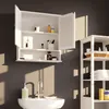 Specchio contenitore bagno Vicco Bianco Bianco 56 x 58 cm, Anteprima dell’immagine prodotto 5