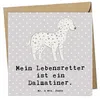 Mr. & Mrs. Panda doppelkarte Dalmatiner Lebensretter - Grau Produktbild-Vorschau 1