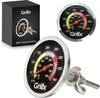 Grillx Einbau-Grillthermometer – bis 400°C – Celsius & Produktbild-Vorschau 1