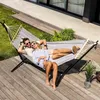 di volio houpací síť Lecco se stojanem - šedá Náhled obrázku produktu 6