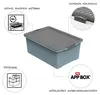 Rotho Aufbewahrungsbox 38L Compact - Kunststoffbox 57,0 x Produktbild-Vorschau 3
