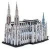 3D puzzle, Piececool, Katedrála svätého Patrika, kov, 428 Náhľad obrázku produktu 1
