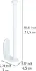 WENKO Kuchynský držiak na rolky Nio White Tidy Holder Náhľad obrázku produktu 4