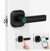 Smart Türgriff Schloss mit Fingerabdruck und App Kontrolle, Produktbild-Vorschau 1