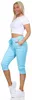 Caprihose Kurze Sommerhose mit Stretch 36 bis 48 Produktbild-Vorschau 6