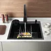 Kuchyňský dřez - Sada z nerezové oceli - Výsuvná baterie - Náhled obrázku produktu 8