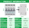 GYHO9-63 Commutateur manuel 4P 400VAC 63A, commutateur Dual Voir les images du produit 13