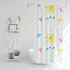 Sprchový záves s krúžkami – 180 × 180 cm – PEVA – Náhľad obrázku produktu 2