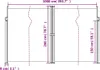 vidaXL Store latéral extensible blanc 200x1000 cm Voir les images du produit 8
