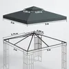 Sunny Ersatzdach für Metall Gartenpavillon Partyzelt Produktbild-Vorschau 3