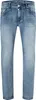 Jeans Slim-Fit z Efektem Spłukiwania i Stretch | Podgląd zdjęcia produktu 1
