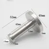 Chrom Handtuchhaken, 2 Stück Rostfreies Metall Wandhaken, Produktbild-Vorschau 2