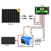 Sada 100W solárního panelu Regulátor nabíjení solárního Náhled obrázku produktu 11