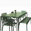 Outdoor Essgruppe Tisch- und Stuhlset aus Eisen – Produktbild-Vorschau 4
