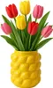 "MISOU Zitronenvase 14x14x19cm Blumentopf mit Zitronen Produktbild-Vorschau 5