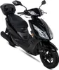 Motorroller GT3 50ccm 45 km/h Euro 5, schwarz mit Top Case Produktbild-Vorschau 1