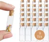 50 Stk. Mini Glasflaschen 2 ml mit Korken | kleine Produktbild-Vorschau 1