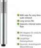 WENKO Mod. Basic Line Pommeau de douche Set baignoire, 3 Voir les images du produit 3