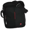 Travel N Meet Reißverschluss Messenger Bag schwarz Produktbild-Vorschau 1