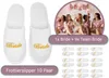 Pantoffel/Frottierslipper, Universalgröße, 10er Set, Produktbild-Vorschau 4