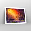 Poster - Poster ohne Rahmen - Wald Baum Natur - 70x50 cm - Produktbild-Vorschau 7