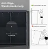 doporro Sideboard Kommode 76 cm in Kerneiche und Weiß Matt Produktbild-Vorschau 4