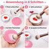 Make-up Pinselreiniger Set mit Reinigungsseife & Produktbild-Vorschau 6