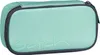 A mint green pencil case with the Satch logo embossed on it, set against a white background. Voir les images du produit