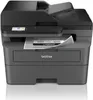 A black and gray Brother DCP-L2660DW 3-in-1 laser multifunction printer is shown from the front. Produktbild-Vorschau