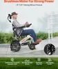 VEVOR Rollstuhl Elektrisch Faltbar, 21 km Reichweite, Produktbild-Vorschau 5
