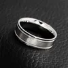 Ring rostfreier Edelstahl Fingerring Unisex Partnerring Produktbild-Vorschau 2