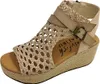 Blowfish Lorrah Damenschuhe Keilsandalen Sandalette Gold Produktbild-Vorschau 17