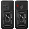 Hülle für Xiaomi Redmi 12C mit Ring Ständer Halter Dia Produktbild-Vorschau 2